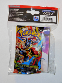 2025 Pokemon Cards - Mega Evolution-MINI ALBUM PORTFOLIO w/ Booster Pack Sealed - Image 2