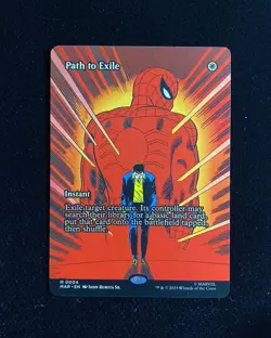 2025 Magic The Gathering MTG Marvel EN #M0004 Borderless Path to Exile GAV - Image 1