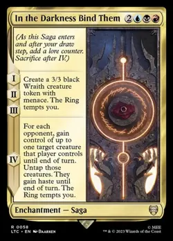 In the Darkness Bind Them LTC NM MTG - Image 1