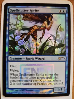 Spellstutter Sprite NM FOIL FNM Promo MTG FREE SHIPPING - Image 1