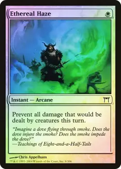 Champions of Kamigawa MTG Foil Ethereal Haze Magic - Image 1