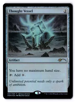 Thought Vessel NM* FOIL PROMO Bring A Friend ENGLISH 001/001 mtg -UnltdCards - Image 1