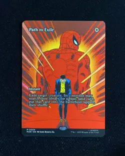 2025 Magic The Gathering MTG Marvel EN #M 0004 Borderless Path To Exile GAV - Image 1