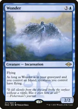 1 Wonder Regular English MTG NM Near Mint Modern Horizons 2 [646] MH2 Rare - Image 1