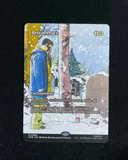 2025 Magic The Gathering MTG Marvel EN #M 0006 Borderless Rest In Peace GAV - Image 1