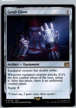 #258 Genji Glove FINAL FANTASY Rare - Image 1