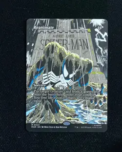 2025 Magic The Gathering MTG Marvel EN #M 0020 Borderless Reanimate GAV - Image 1