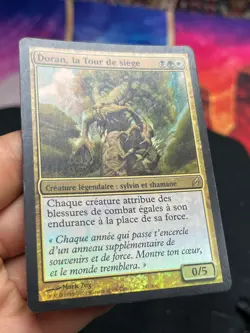 FRENCH OG Foil Doran, the Siege Tower • Lorwyn • Mtg (2088) - Image 2