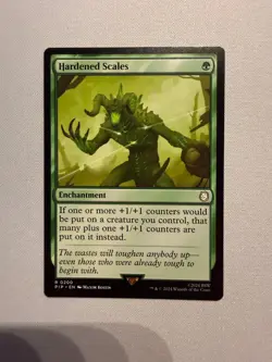 Hardened Scales - MTG Universes Beyond: Fallout (PIP) #200 NM - Image 1