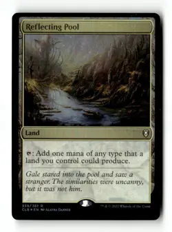 MTG | Reflecting Pool | Prerelease | Foil | Moderately Played | English - Image 1