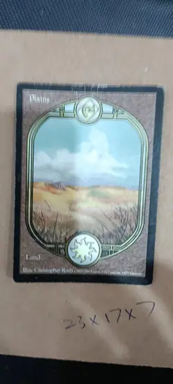 Plains Unglued Basic Land Extended / Full Art MTG see image - Image 1
