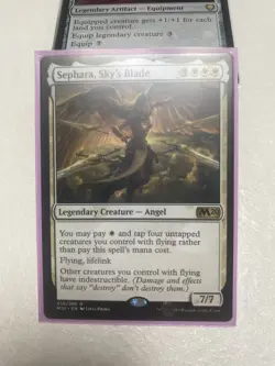 ✨Custom Sephara, Sky's Blade - Angels Tribal -EDH Deck + FREE Angel Sleeves 😇 - Image 2