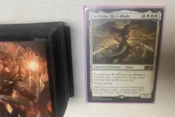 ✨Custom Sephara, Sky's Blade - Angels Tribal -EDH Deck + FREE Angel Sleeves 😇 - Image 4
