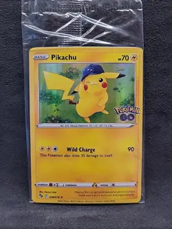 Pokemon Pikachu 28/78 Pokemon Go Promo Sealed - Image 1