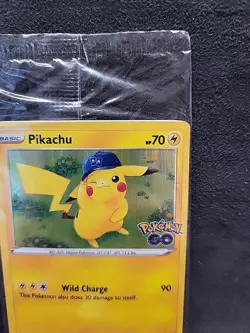 Pokemon Pikachu 28/78 Pokemon Go Promo Sealed - Image 3
