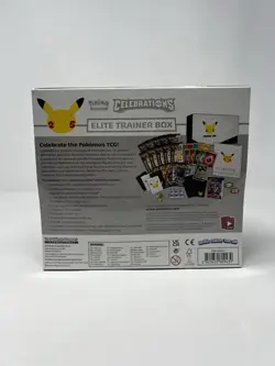 Pokemon Celebrations Elite Trainer Box ETB 25th Anniversary Factory Sealed 820650809439 - Image 2