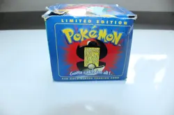 Vintage 1998 23K Gold-Plated Pokemon Charizard Metal Trading Card With Poke Ball - Image 3