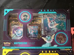 Pokemon Eeveelution VMAX Premium Collection Set of 3, Vaporeon, Jolteon, Flareon - Image 3