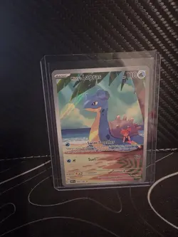 Pokemon TCG Misty's Lapras Destined Rivals 194/182 Illustration Rare - Image 1
