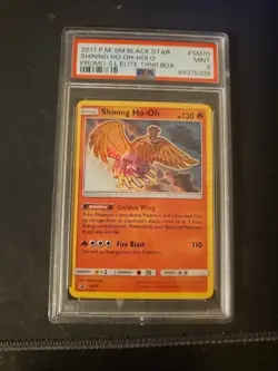 Pokemon Shining Ho-Oh SM70 Sm Promos Holo PSA 9 - Image 1