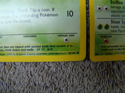 Pokemon Base Set 4th Print 1999-2000 Caterpie Metapod NM - Image 4