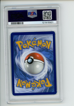 2025 Pokemon Destined Rivals Misty's Psyduck 193/182 Illustration Rare PSA 9 - Image 2