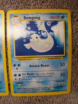 Pokemon Base Set 4th Print 1999-2000 Seel Dewgong NM - Image 3