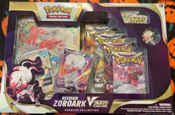 Pokemon TCG Hisuian Zoroark VSTAR Premium Collection Box |BRAND NEW SEALED - Image 1
