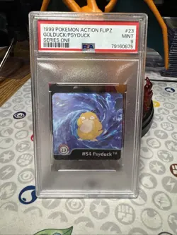 Golduck/Psyduck #23 - PSA 9 - Action Flipz Series One - Pokemon TCG 1999 - Image 1