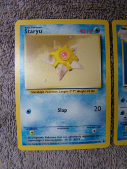 Pokemon Base Set 4th Print 1999-2000 Staryu Starmie NM - Image 2