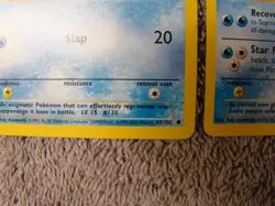 Pokemon Base Set 4th Print 1999-2000 Staryu Starmie NM - Image 4
