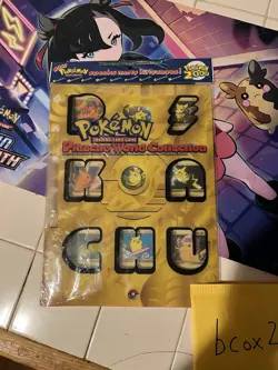 Pokemon - Pikachu World Collection Binder Vintage 2000 - Image 3