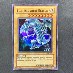 NM 2 card Blue-Eyes White Dragon JMP-001 Ultra Rare YuGiOh 1180 - Image 2