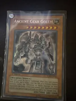 Ancient Gear Golem (UTR) TLM-EN006 The Lost Millennium-1st Edition 1st Edition - Image 1