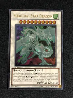 YUGIOH SHOOTING STAR DRAGON STBL-EN040 1ST ULTIMATE - Image 1