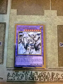 YUGIOH TCG INVOKED MECHABA MGED-EN025 GOLD 1ST EDITION NM - Image 1