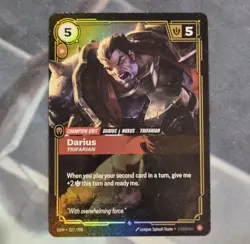 Riftbound Darius Card Origins OGN 027/298 League Of Legends English - Image 1