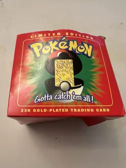 1999 Pokemon Gotta Catch'em All 23k Gold Plated "Togepi" Trading Card - Image 2