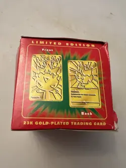 1999 Pokemon Gotta Catch'em All 23k Gold Plated "Togepi" Trading Card - Image 3