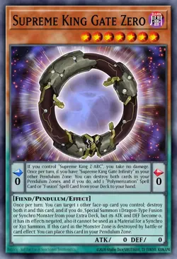 Supreme King Gate Zero - MACR-EN017 Super Rare | Yu-Gi-Oh! Card - Image 1