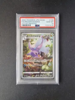 PSA 10 Japanese 196/172 Hisuian Goodra S12a VSTAR Universe Pokemon Card TCG AR - Image 1