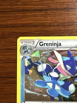 Greninja Rare Cracked Ice Holo Card XY BREAKpoint 040/122 Pokemon TCG 2016 - Image 2