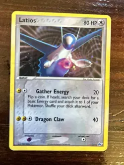 Latios Holo Pokemon Card - Legendary Dragon - EX Latios Trainer Kit - Image 1