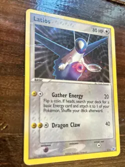 Latios Holo Pokemon Card - Legendary Dragon - EX Latios Trainer Kit - Image 2