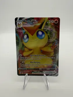 Victini VMax 022/163 Battle Styles Holo Pokemon Card - Mint - Image 1