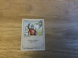 Crusade MTG Revised Card LP/MP Condition - Image 1