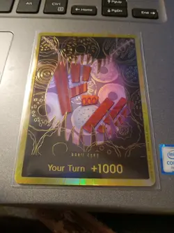 DON!! Katakuri Gold Premium Booster Foil Card - Image 1