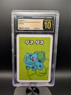CGC 10 Pristine! Bulbasaur Old Maid 2019 Japanese Pokemon Card - Image 1