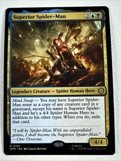 Superior Spider-Man - Regular Rare #155 Marvel's Spider-Man MTG NM/MINT - Image 1