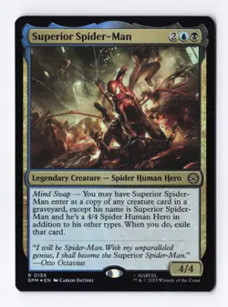 Superior Spider-Man (Foil) 0155 (R) MTG Marvel's Spider-Man (SPM) - Image 1